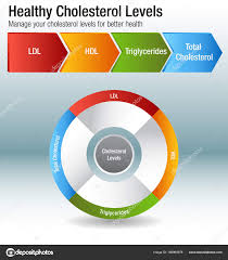 Total Blood Cholesterol Hdl Ldl Triglycerides Chart Stock