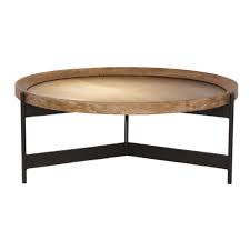 The oscar round coffee table is held in stock in the uk making it ideal for contract designers, specifiers and glamorous homes alike. Zeke Oak Round Coffee Table Barker Stonehouse