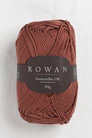 Buy now pay later with klarna, afterpay, zippay & laybuy Rowan Summerlite Dk 473 Nutkin Wool And Company Fine Yarn