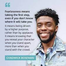 Cori Bush On Twitter Black History Quotes Chadwick Boseman Chadwick