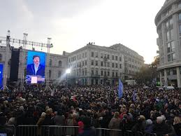 Tysyachi Chelovek Sobralis Na Miting Koncert Gruzinskoj Mechty V Centre Tbilisi Novosti Gruziya