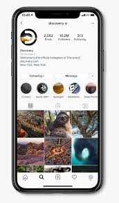 Maybe you would like to learn more about one of these? Discovery Ig Home Mockup Iphone Hd Png Download Transparent Png Image Pngitem