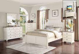 Yaheetech tv stand, wooden storage console table with sliding door and adjustable shelf, free standing cabinet for tv up to 45 in, media entertainment center home living room furniture, antique white. Homelegance Floresville Bedroom Set Antique White 1821 Bedroom Set At Homelement Com