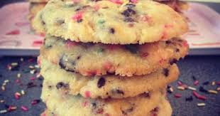 Recette De Cookies Sprinkles Recette Cookies Recette Recette Facile Sprinkle Cookies