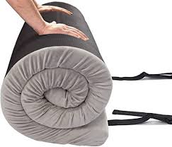 Eletecpro Camping Mattress Roll Up Memory Foam Colchones Twin Size 75 X36 X2 75 Portable Floor Amp C In 2020 Camping Sleeping Pad Sleeping Pads Camping Mattress