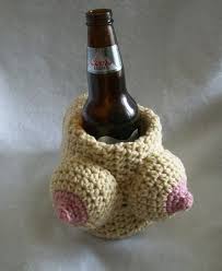Beer mitt pattern by toby roxane barna. Crochet Beverage Beer Mitt Pattern