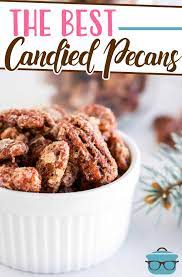 The Best Candied Pecans Recipe Candied Pecans Pecan Recipes Recipes