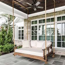 Each porch bed is individually made by a perfectionist and is fully assembled. 26 Incredibly Relaxing Swinging Bed Ideas For Your Porch