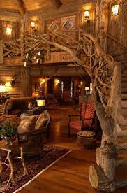 Image Result For Wood Elf House Interior House Stairs Tree House Log Homes
