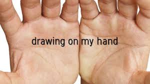 Some of the toughest things to draw are human features, hands being the most frustrating(and most rewarding) to practice. Drawing On My Hand With Pen Youtube