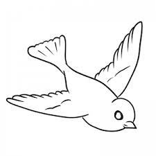 Check out 20 cute bird coloring pages printable for your kids here Easy Bird Coloring Page Free Coloring 1260675 Png Images Pngio