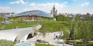 Zaryadye park is a landscape urban park located adjacent to red square in moscow, russia, on the site of the former rossiya hotel. Park Zaryade Zapustil Onlajn Servis Po Prodazhe Biletov Novosti Tv Centr