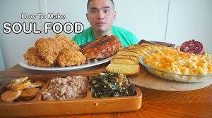 Soul food dinner * fried chicken * stuffing * cornbread * blackeye peas & ham. How To Make Soul Food Youtube