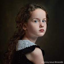 Photographer Gemmy Woud Binnendijk Captures Portraits In The Style Of Old Master Painters Portrait Kids Portraits Portrait Inspiration