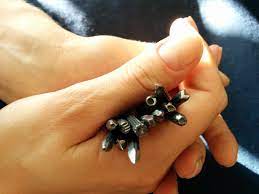 How To Make Metal Stamps From Nails Diy Jewelry Decorating Tool Chevron Stamp How To Make Metal Metal Stamped Jewelry Metal Stamping