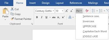 Word Changing Capital Letters To Sentence Case Word Tips Harlow Bishop S Stortford Essex Hertfordshire Easykey