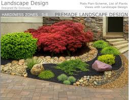 Premade Landscape Design, Ready Made Landscape Design, Zone 5-8 ,japanese  Corner Garden, Corner Garden Bed - Etsy UK