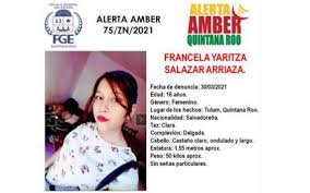 This is broll alerta amber by univision arkansas on vimeo, the home for high quality videos and the people who love them. Activan Alerta Amber Para Localizar A Hija De Victoria Migrante Asesinada En Tulum El Sol De Mexico Noticias Deportes Gossip Columnas