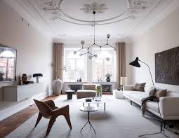 See more ideas about ceiling decor, ceiling design, ceiling. Sophisticated Contemporary Apartment With Stucco Ceiling In Goteborg Photos Ideas Design