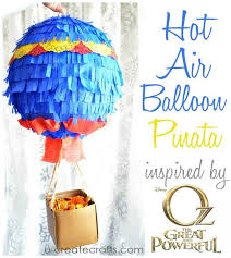 Hot Air Balloon Pinata Tutorial U Create Diy Hot Air Balloons Hot Air Balloon Party Balloon Pinata