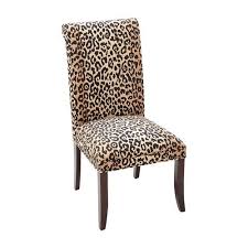 Angela Leopard Print Dining Chair Leopard Print Decor Upholstered Dining Chairs Dining Chairs