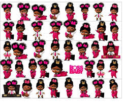 Black Boss Baby Boy Svg African American Girl Boss Baby Clipart Boss Baby Girl Etsy Baby Girl Clipart Boss Baby Baby Birthday Party Girl
