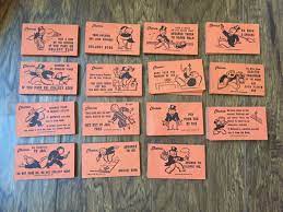Stuff from the folling categories: Monopoly Chance Cards Set Of 15 Craft Ideas Monopoly With Regard To Monopoly Chance Card Template Christmas Card Templates Free Birthday Card Template Free