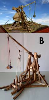 Siege Machine Catapult Maquina Asedio Trebuchet Catapulta Functional Ebay Armas Armas Rpg Rpg