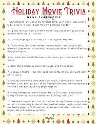 Printable christmas quizzes printable tree trivia printable music trivia printable movie quizzes. 1stopmom Milwaukee Wisconsin Lifestyle Parenting Blog Free Holiday Movie Trivia Printables 1stopmom Milwaukee Wisconsin Lifestyle Parenting Blog
