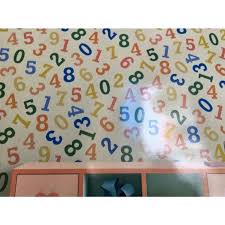 Gambar hewan warna rubah coretan ilustrasi lukisan dinding via pxhere.com. Wallpaper Dinding Motif Angka Warna Warni Kid Terbaru Agustus 2021 Harga Murah Kualitas Terjamin Blibli