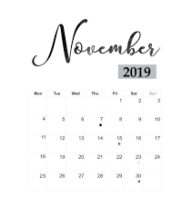 November 2019 Office Table Calendar Table Calendar Desk Calendars Calendar