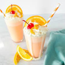 Orange Creamsicle Milkshake Recipe Creamsicle Milkshake Milkshake Creamsicle