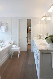Flooring Doorways Cabinetry White Master Bathroom White Marble Bathrooms Bathroom Design