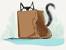 Let The Cat Out Of The Bag Gif