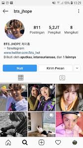 Karena sampai artikel ini ditulis . Akun Instagram Member Bts Yang Asli Real Musdeoranje Net