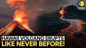 Hawaii Volcano Erupts: Lava Eruption Lights Up Hawaii's Night Sky | WION Originals - YouTube