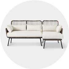Sectionals come with a great selection of outdoor cushion fabrics. Outdoor Sectionals Target