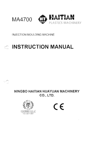 (1) display unit (2) input/output drivers (3) c.v.t. Haitian Ma4700 Instruction Manual By Turan Ozzeybek Issuu