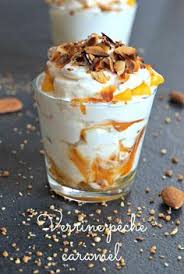 Verrine Peche Et Caramel Verrine Sucree Facile Recette Verrine Sucree Recette