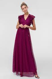 Mor Kol Detayli Abiye Elbise Tprss18fz0269 Trendyolmilla Trendyol Elbise Parti Elbisesi The Dress