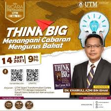 Pagesbusinesseseducationcollege & universitycommunity collegefakulti sains sosial dan kemanusiaan ukm. Utm Talent Transformation Centre Rasmi Jemputan Ke Siri Bicara Pentadbir Bil 1 Think Big Menangani Cabaran Mengurus Bakat Dengan Segala Hormatnya Perkara Diatas Adalah Di Rujuk Sukacita Dimaklumkan Bahawa Bahagian Sumber Manusia