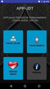 Sop pernikahan sepanjang pkp di daerah johor bahru 25/01/2021; App Jdt Nikah Kahwin Johor For Android Apk Download