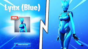 You want the lynx skin? New Blue Lynx Skin Unlocked In Fortnite How To Get Free Blue Lynx Skin Fast Easy In Fortnite Youtube