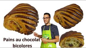 Recette Pains Au Chocolat Bicolores En Subs Youtube