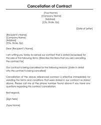 Maybe you would like to learn more about one of these? Writing A Contract Termination Letter Guide And Free Templates