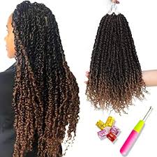 Buy braid hair extensions for women and get the best deals at the lowest prices on ebay! 6 Pcs Pre Twisted Passion Twist Hair Ombre Crochet Braids Pretwisted Passion Twist Crochet Hair Curly Black To Honey Blonde Pre Looped Bohemian Braiding Hair Synthetic Hair Extensions18inch T1b27 Buy Products Online With