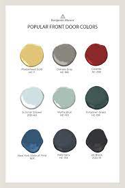 Use an angled brush to reach spots a flat brush cannot. Front Door Color Ideas And Inspiration Benjamin Moore Exterior Door Colors Painted Front Doors Best Front Door Colors