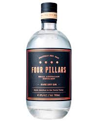 A distilled gin bottled at a minimum of 50% a/v. Buy Four Pillars Rare Dry Gin 700ml Dan Murphy S Delivers