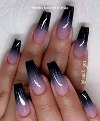 Uñas coloridas con flores muy divertidas y creativas. 20 Ideas Simples De Diseno De Unas Negras Nailartideas Nail Design Simple Nailideast In 2020