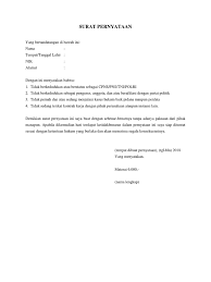 Demikian surat pernyataan ini saya buat dengan sesungguhnya untuk dapat dipergunakan sebagaimana mestinya. Surat Pernyataan Docx